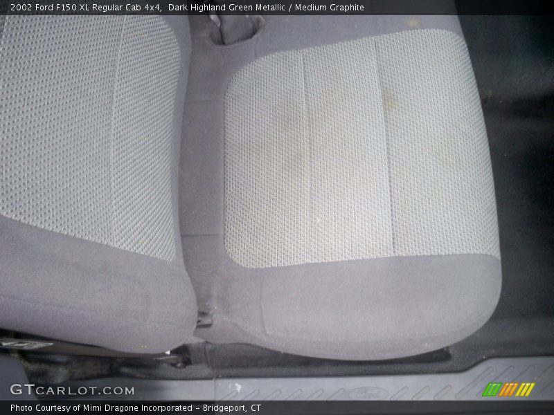 Dark Highland Green Metallic / Medium Graphite 2002 Ford F150 XL Regular Cab 4x4