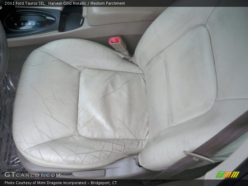 Harvest Gold Metallic / Medium Parchment 2001 Ford Taurus SEL
