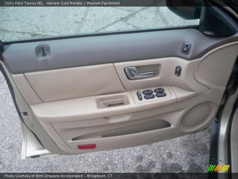 Harvest Gold Metallic / Medium Parchment 2001 Ford Taurus SEL