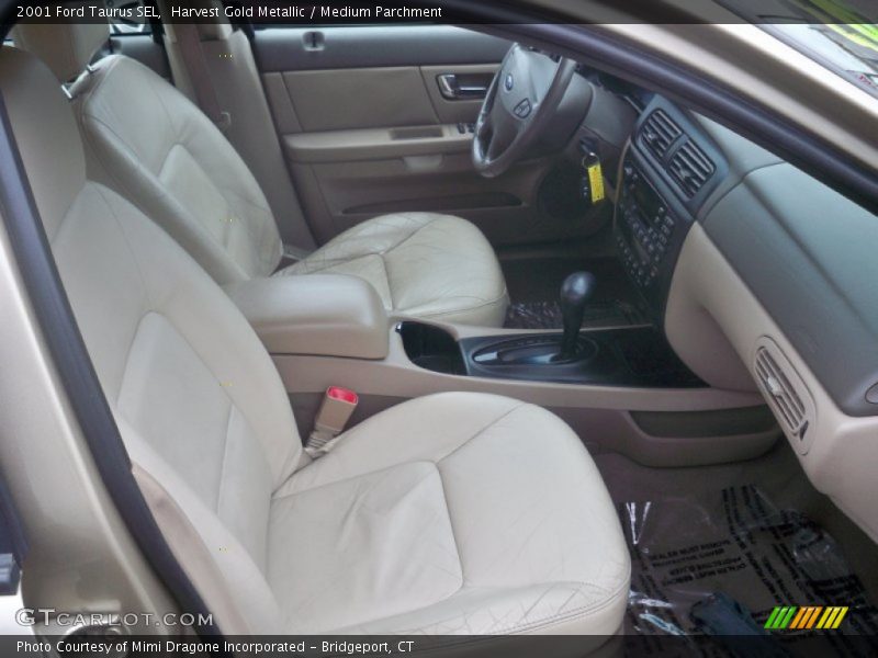 Harvest Gold Metallic / Medium Parchment 2001 Ford Taurus SEL