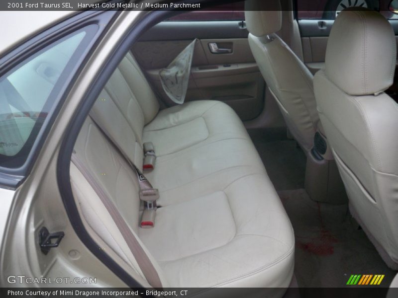 Harvest Gold Metallic / Medium Parchment 2001 Ford Taurus SEL
