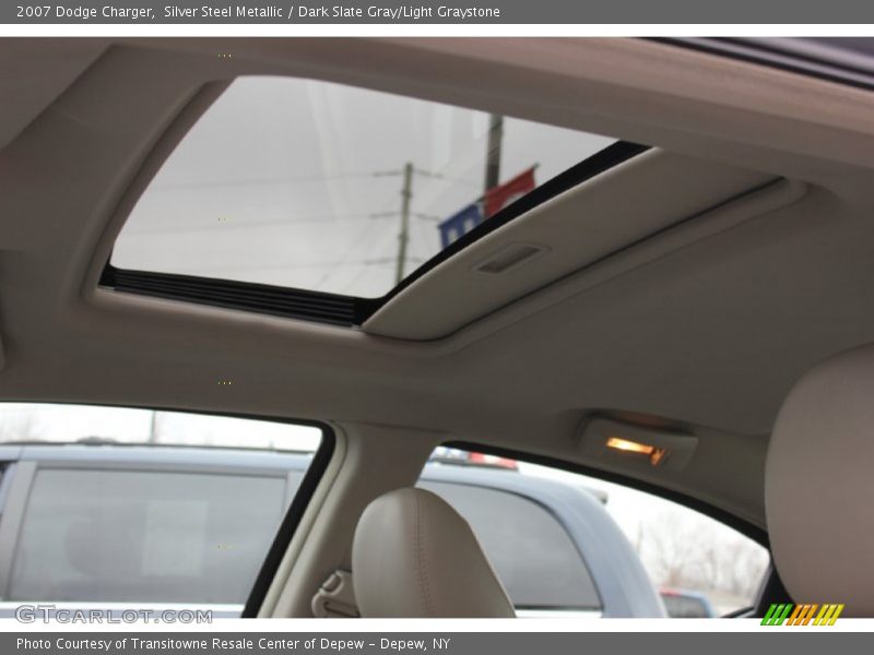 Silver Steel Metallic / Dark Slate Gray/Light Graystone 2007 Dodge Charger