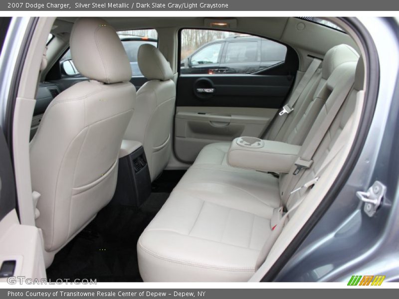 Silver Steel Metallic / Dark Slate Gray/Light Graystone 2007 Dodge Charger