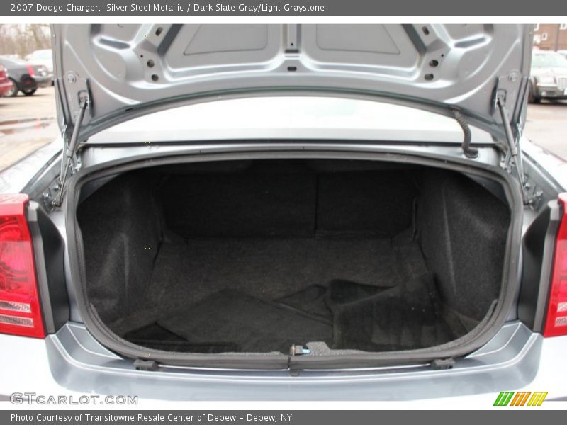 Silver Steel Metallic / Dark Slate Gray/Light Graystone 2007 Dodge Charger