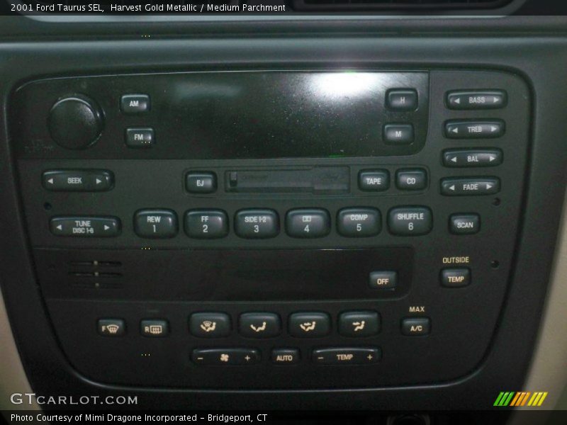Harvest Gold Metallic / Medium Parchment 2001 Ford Taurus SEL