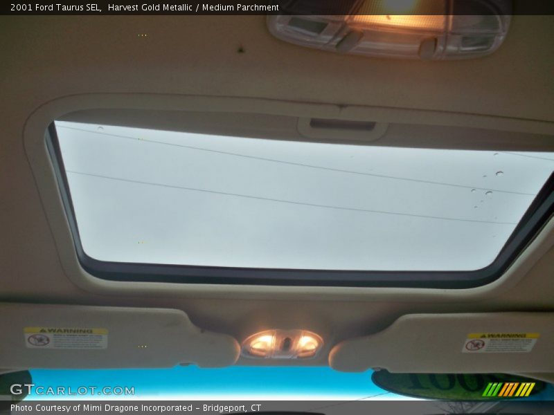 Harvest Gold Metallic / Medium Parchment 2001 Ford Taurus SEL