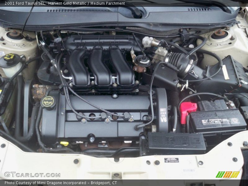 Harvest Gold Metallic / Medium Parchment 2001 Ford Taurus SEL