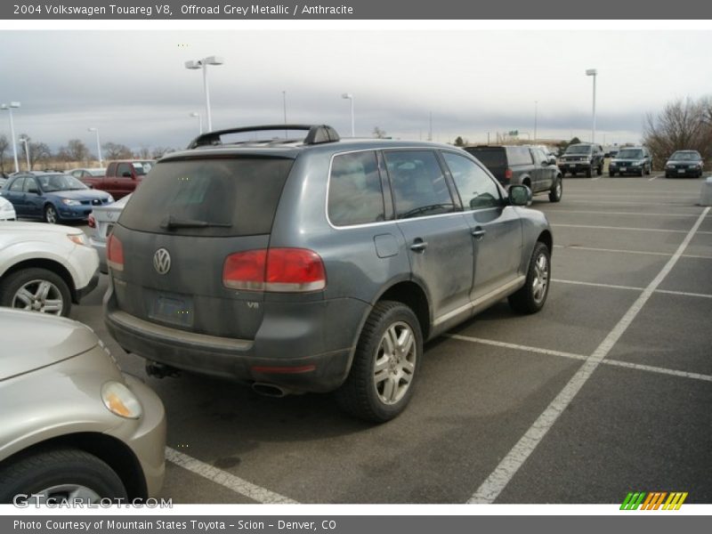Offroad Grey Metallic / Anthracite 2004 Volkswagen Touareg V8