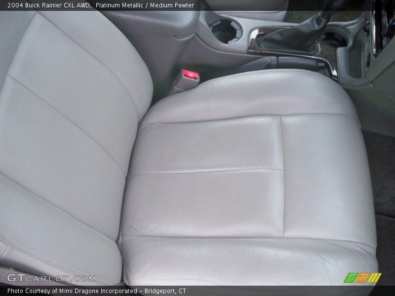 Platinum Metallic / Medium Pewter 2004 Buick Rainier CXL AWD