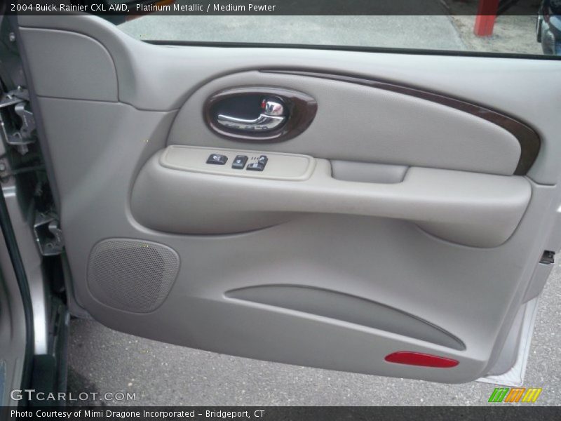 Platinum Metallic / Medium Pewter 2004 Buick Rainier CXL AWD