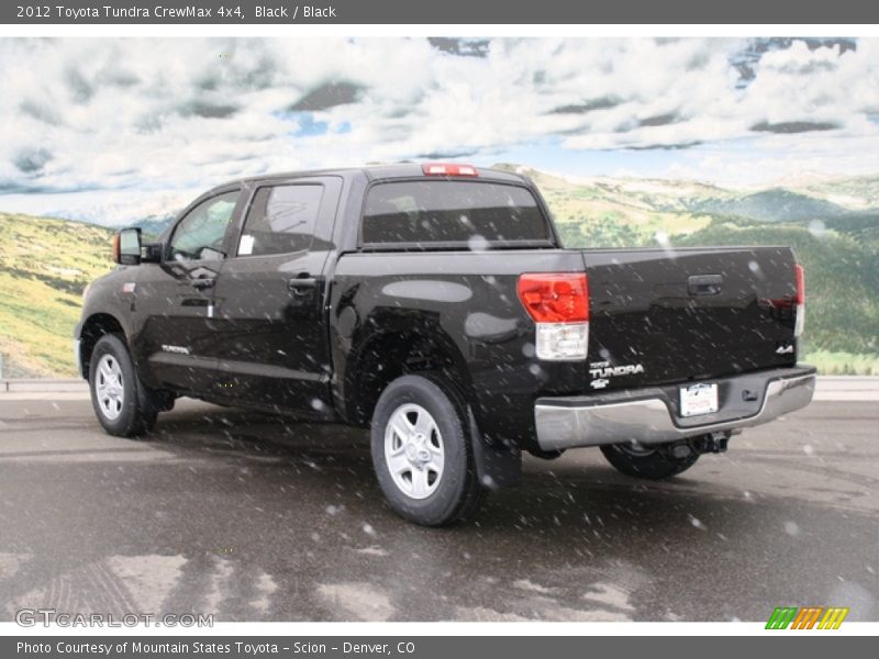 Black / Black 2012 Toyota Tundra CrewMax 4x4