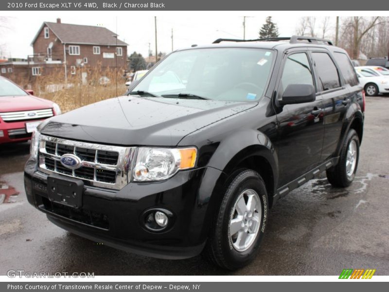 Black / Charcoal Black 2010 Ford Escape XLT V6 4WD