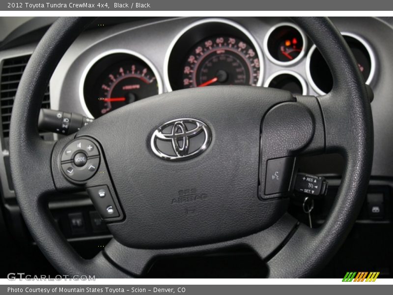 Black / Black 2012 Toyota Tundra CrewMax 4x4