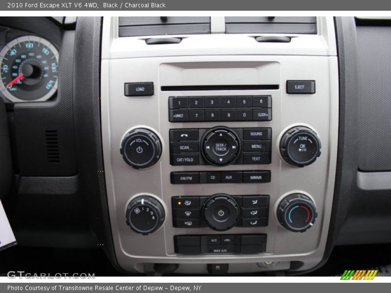 Black / Charcoal Black 2010 Ford Escape XLT V6 4WD