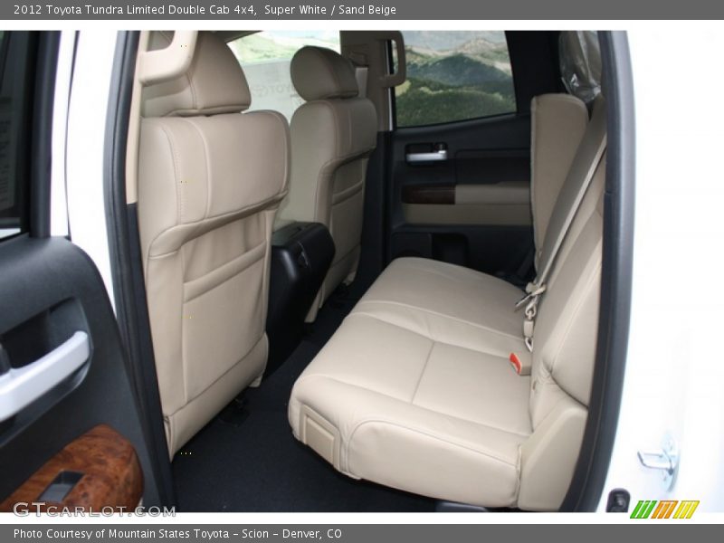 Super White / Sand Beige 2012 Toyota Tundra Limited Double Cab 4x4