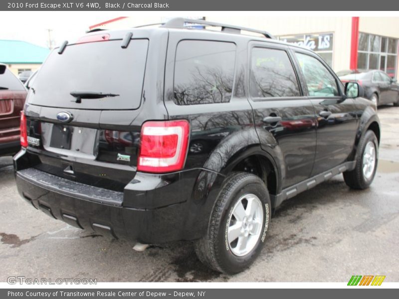 Black / Charcoal Black 2010 Ford Escape XLT V6 4WD