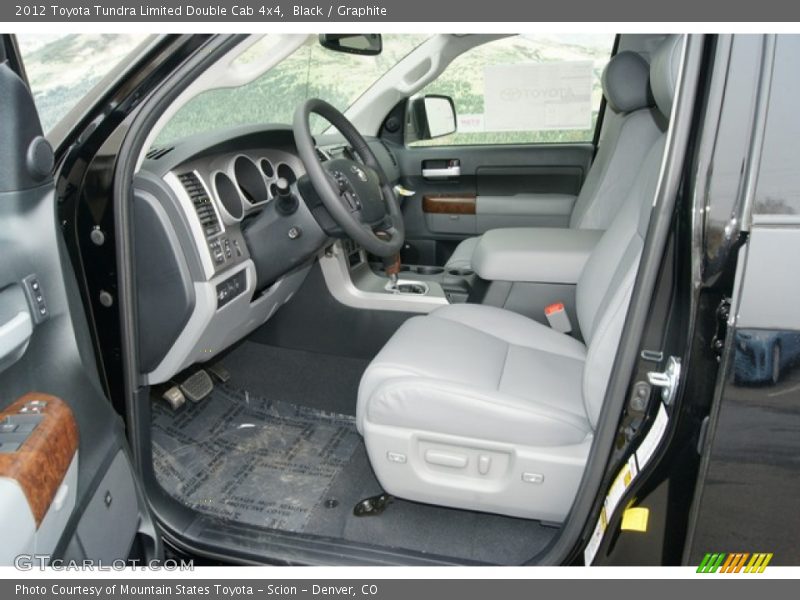  2012 Tundra Limited Double Cab 4x4 Graphite Interior