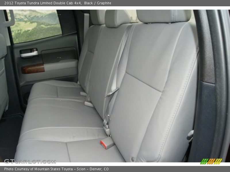  2012 Tundra Limited Double Cab 4x4 Graphite Interior