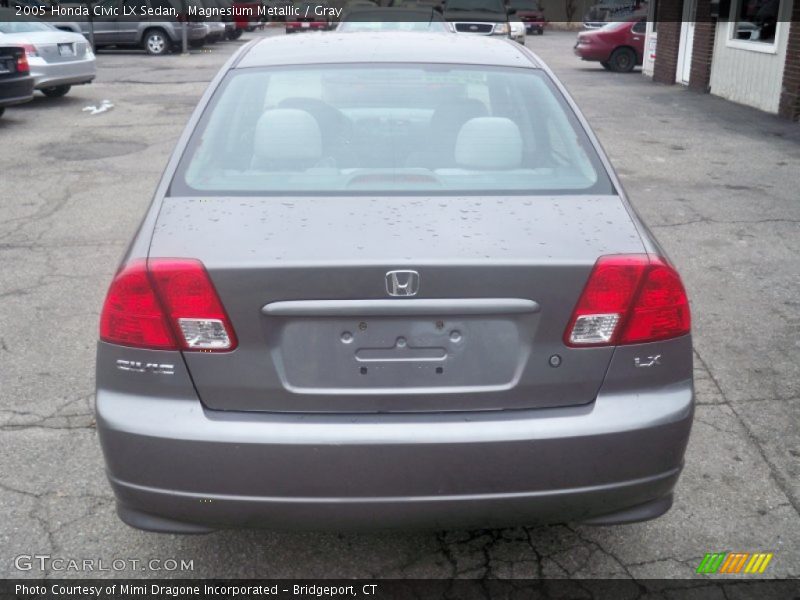 Magnesium Metallic / Gray 2005 Honda Civic LX Sedan