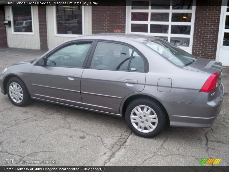 Magnesium Metallic / Gray 2005 Honda Civic LX Sedan