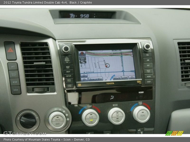 Navigation of 2012 Tundra Limited Double Cab 4x4