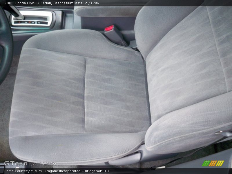 Magnesium Metallic / Gray 2005 Honda Civic LX Sedan