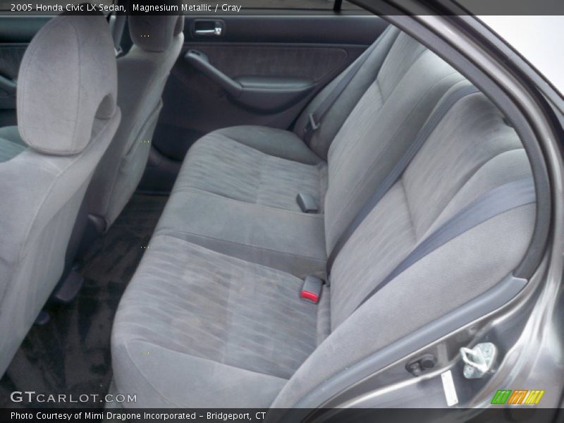 Magnesium Metallic / Gray 2005 Honda Civic LX Sedan