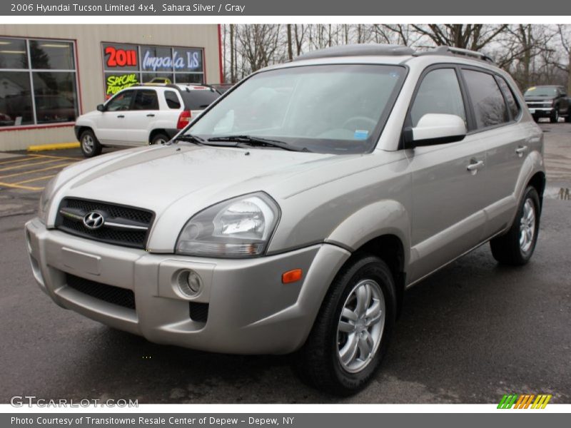Sahara Silver / Gray 2006 Hyundai Tucson Limited 4x4