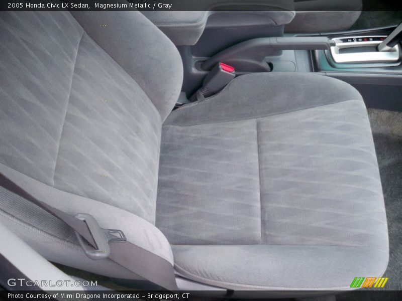 Magnesium Metallic / Gray 2005 Honda Civic LX Sedan