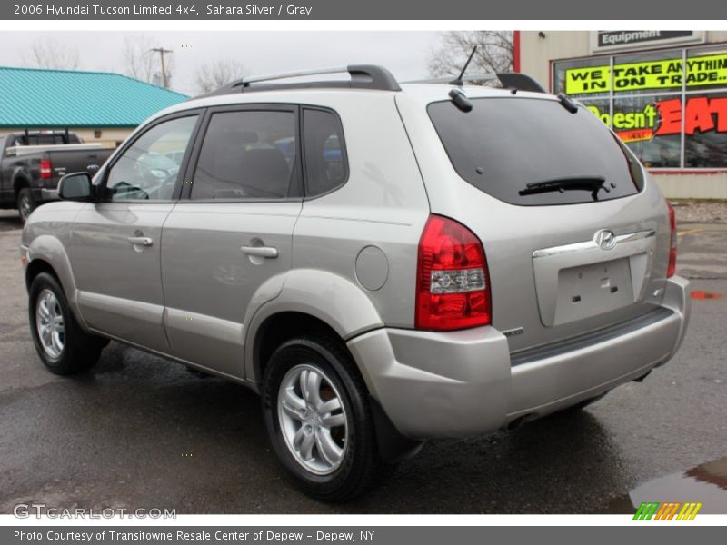Sahara Silver / Gray 2006 Hyundai Tucson Limited 4x4