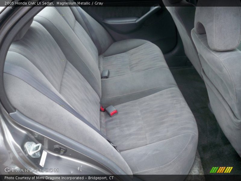 Magnesium Metallic / Gray 2005 Honda Civic LX Sedan