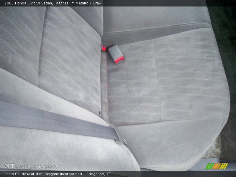 Magnesium Metallic / Gray 2005 Honda Civic LX Sedan