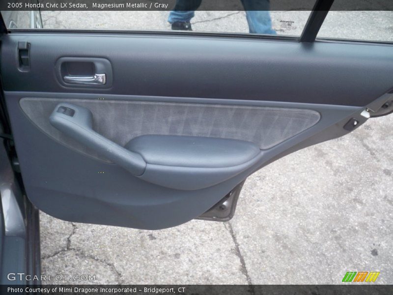 Magnesium Metallic / Gray 2005 Honda Civic LX Sedan