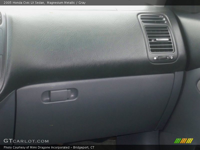 Magnesium Metallic / Gray 2005 Honda Civic LX Sedan
