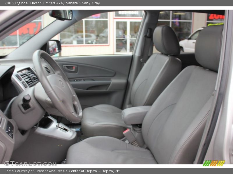 Sahara Silver / Gray 2006 Hyundai Tucson Limited 4x4