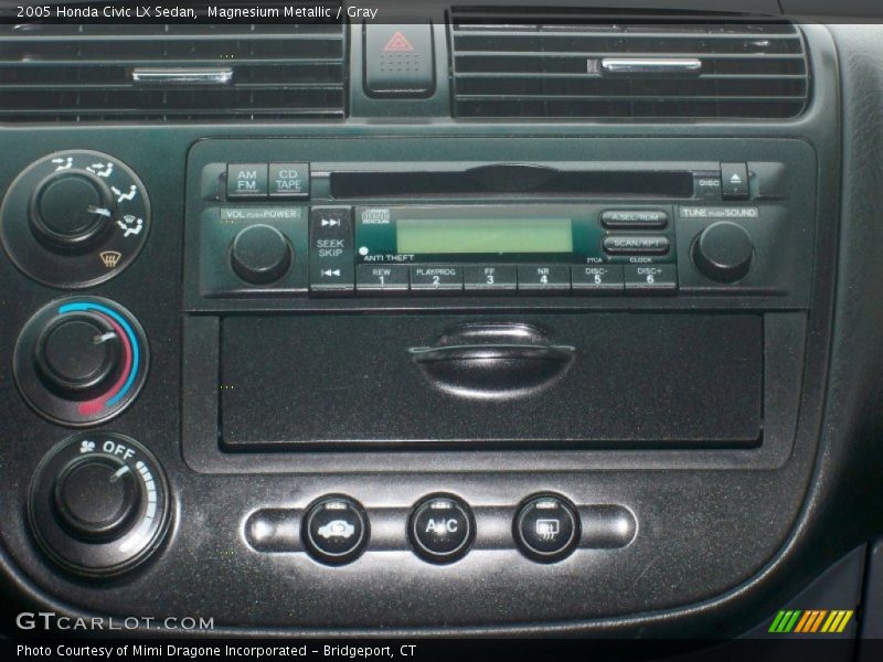 Magnesium Metallic / Gray 2005 Honda Civic LX Sedan