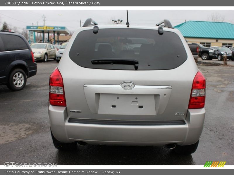 Sahara Silver / Gray 2006 Hyundai Tucson Limited 4x4