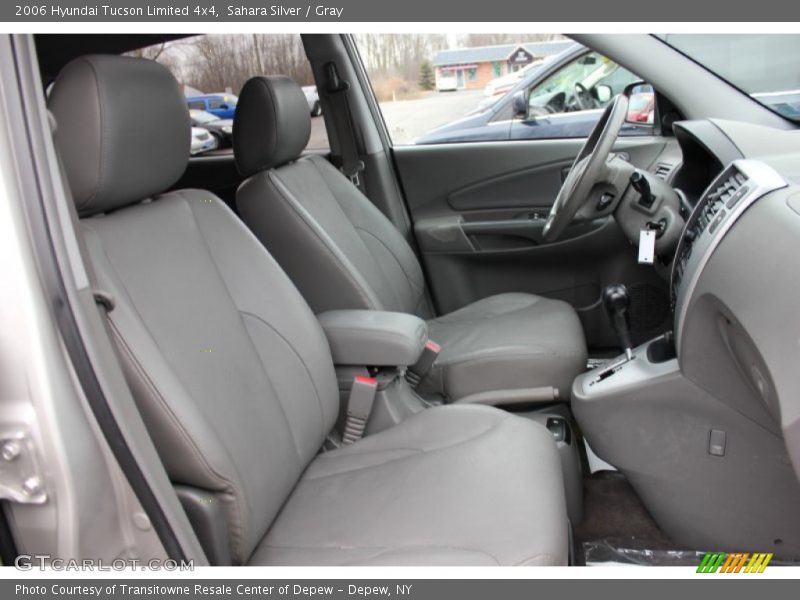Sahara Silver / Gray 2006 Hyundai Tucson Limited 4x4