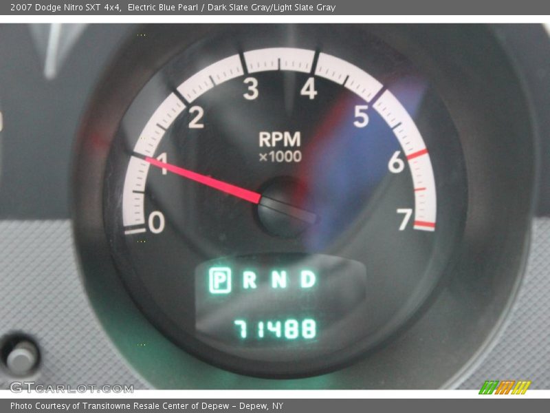 Electric Blue Pearl / Dark Slate Gray/Light Slate Gray 2007 Dodge Nitro SXT 4x4