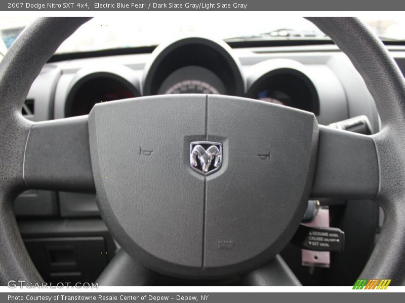 Electric Blue Pearl / Dark Slate Gray/Light Slate Gray 2007 Dodge Nitro SXT 4x4