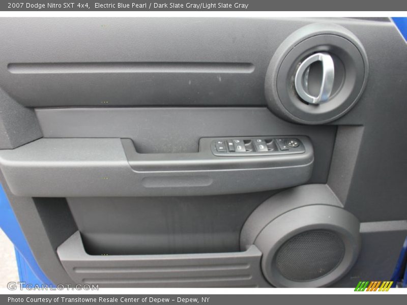 Electric Blue Pearl / Dark Slate Gray/Light Slate Gray 2007 Dodge Nitro SXT 4x4
