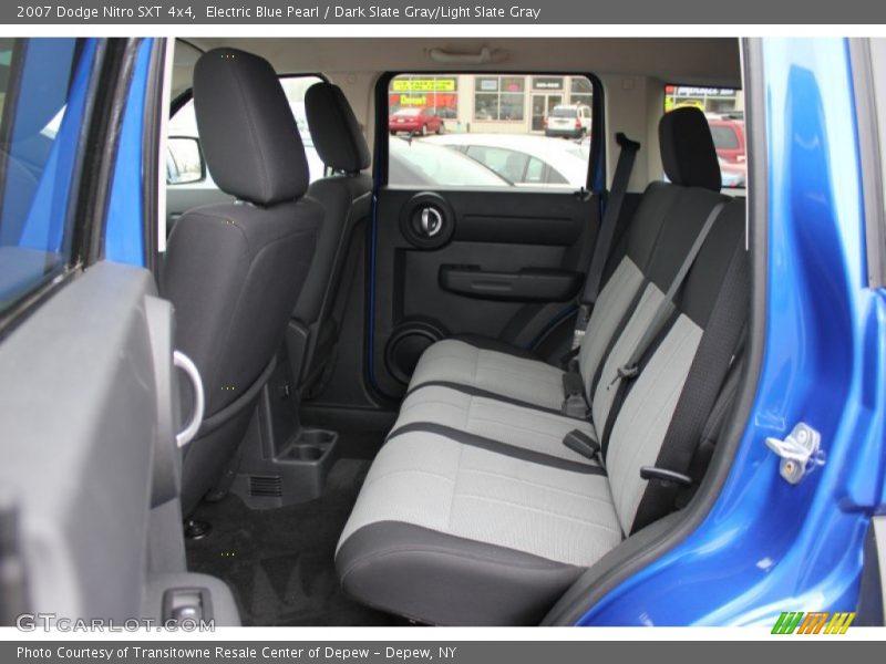 Electric Blue Pearl / Dark Slate Gray/Light Slate Gray 2007 Dodge Nitro SXT 4x4