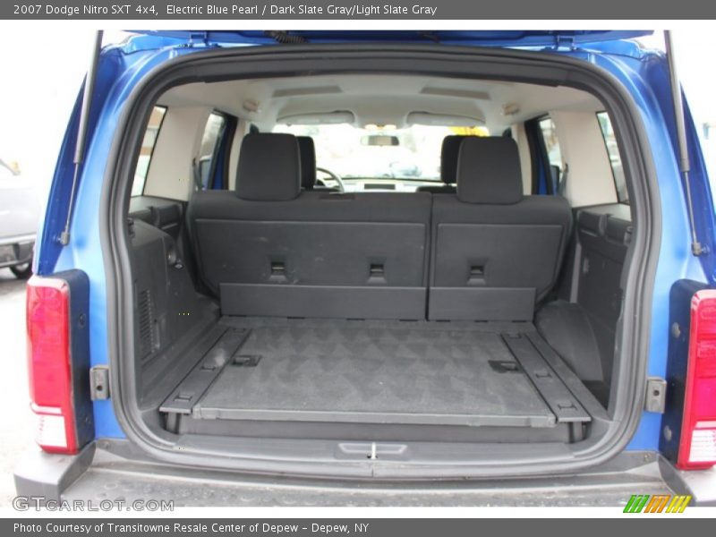 Electric Blue Pearl / Dark Slate Gray/Light Slate Gray 2007 Dodge Nitro SXT 4x4