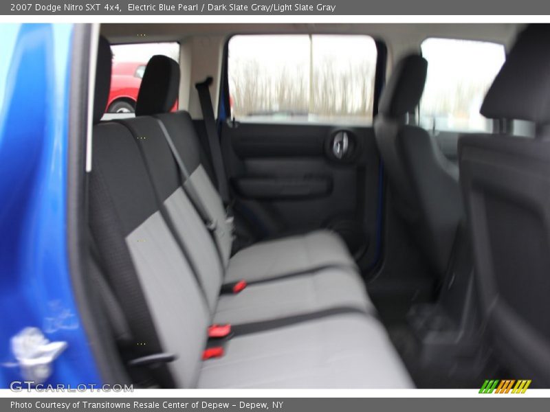 Electric Blue Pearl / Dark Slate Gray/Light Slate Gray 2007 Dodge Nitro SXT 4x4