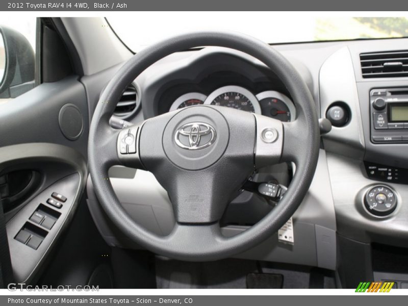 Black / Ash 2012 Toyota RAV4 I4 4WD