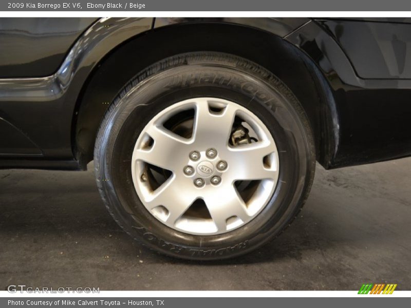 Ebony Black / Beige 2009 Kia Borrego EX V6