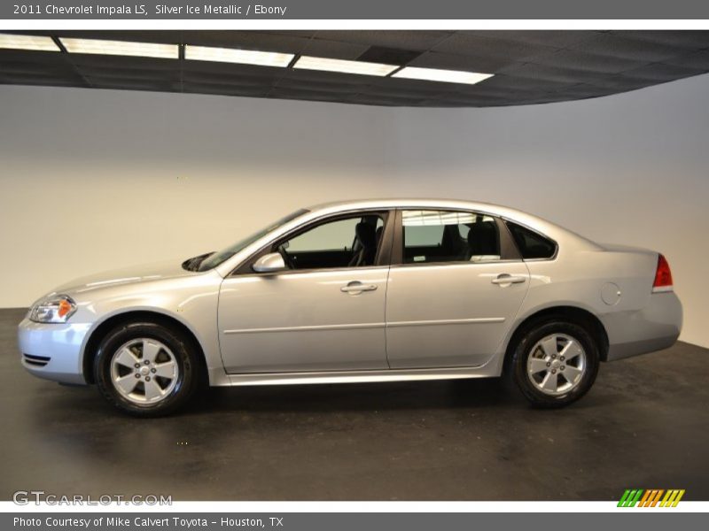 Silver Ice Metallic / Ebony 2011 Chevrolet Impala LS