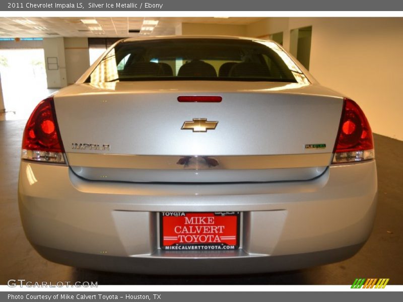 Silver Ice Metallic / Ebony 2011 Chevrolet Impala LS