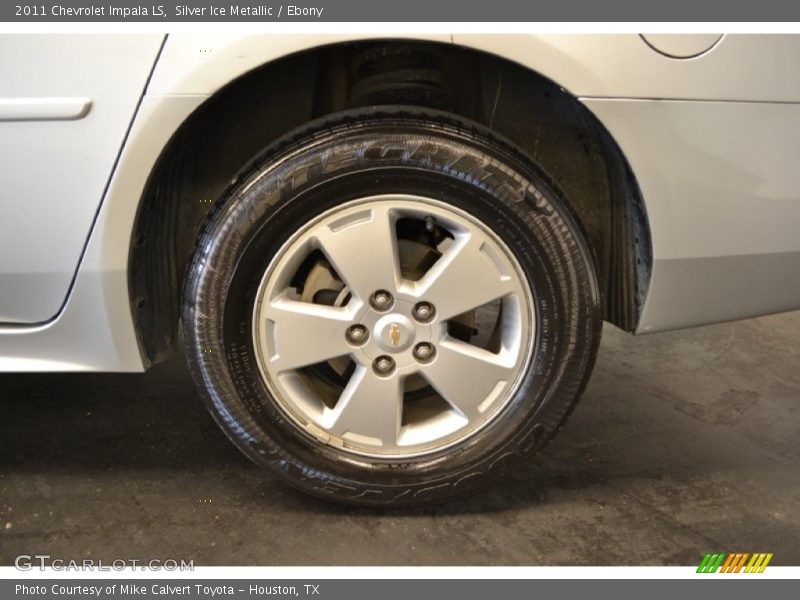Silver Ice Metallic / Ebony 2011 Chevrolet Impala LS
