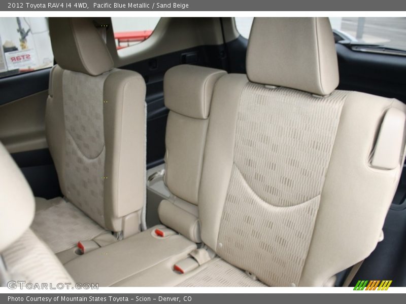 Pacific Blue Metallic / Sand Beige 2012 Toyota RAV4 I4 4WD